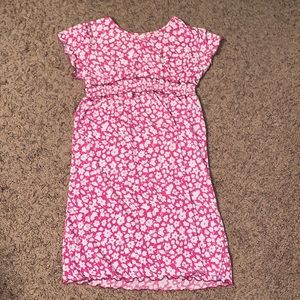 Pink Flower Dress